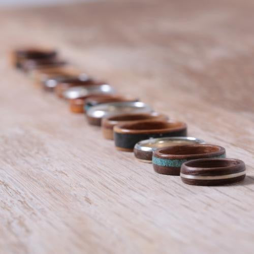 eco wood rings main collection predesigned rings image