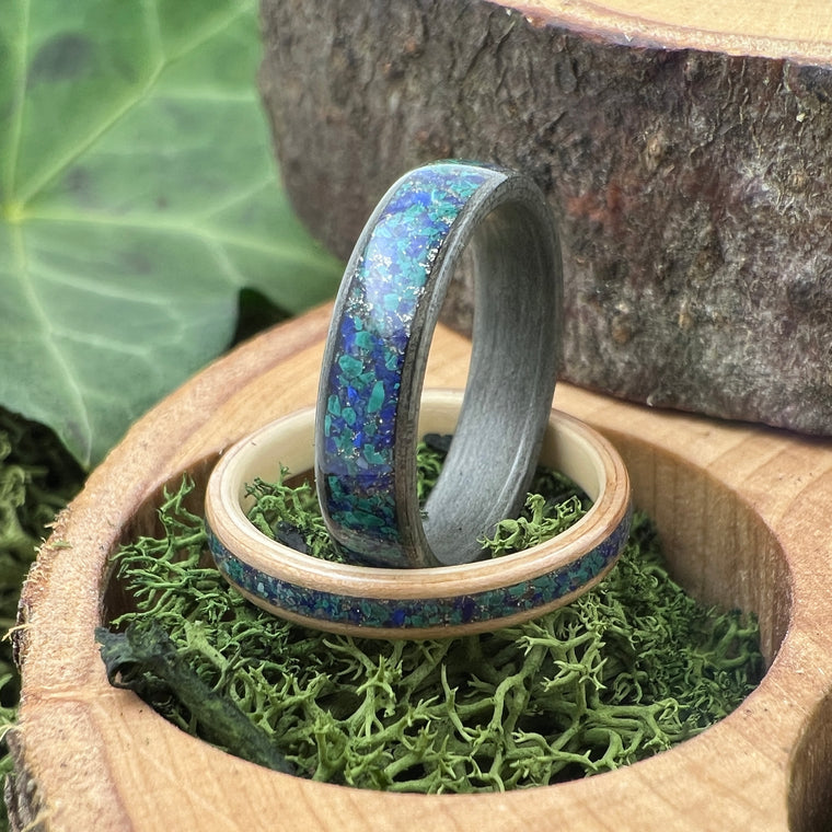 Eco Wood Rings | Matching Wedding Rings | Bespoke Jewellery