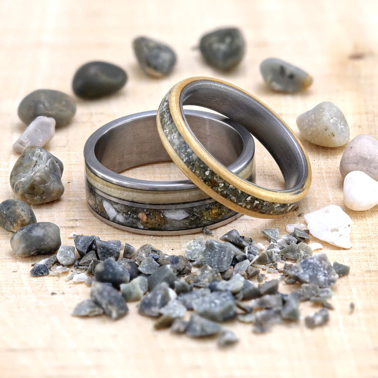 Custom wooden rings shop