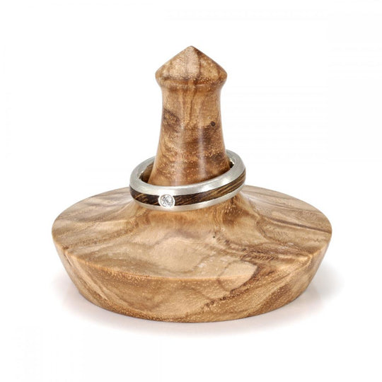 Eco Wood Rings - Curved Holder