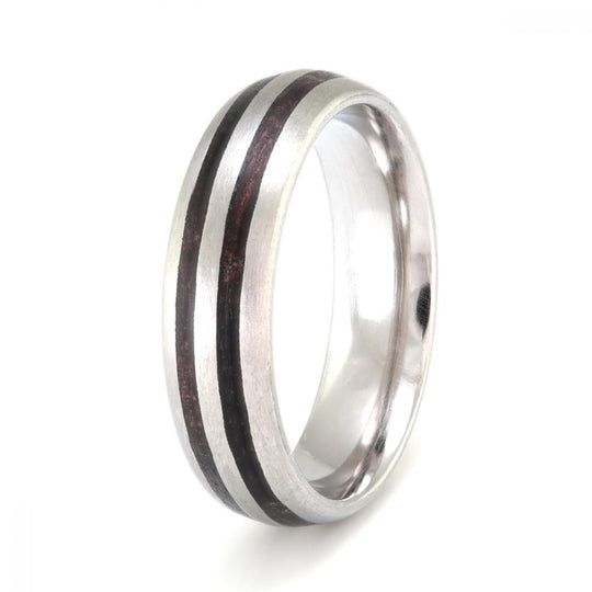 Titanium with Indian Rosewood - IN STOCK - Size T1-2
