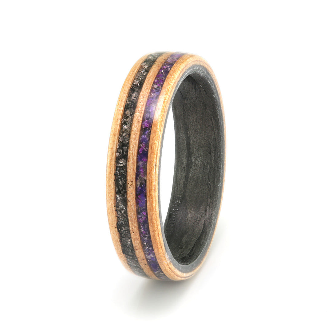 Granite wedding band | Honestweddingadvice.com