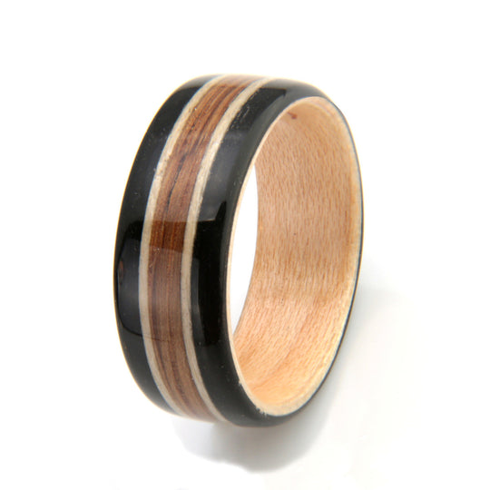 Bogwood with Maple & Fumed White Oak