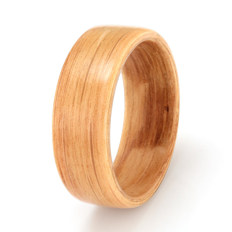 Oak Ring - IN STOCK - Size R 1/2 by Eco Wood Rings