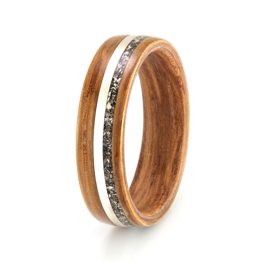 Oak with Silver, Granite & Ashes