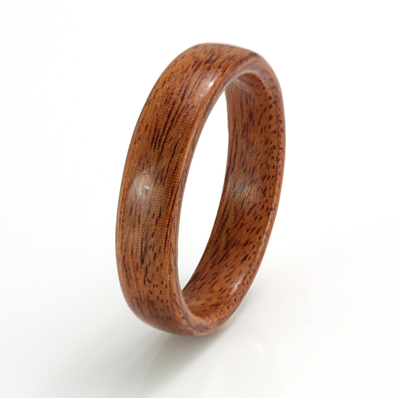 Rosewood Ring 4mm by Eco Wood Rings