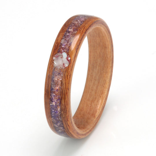 Rosewood with Cherry, Amethsyt, Petal & Mother of Pearl