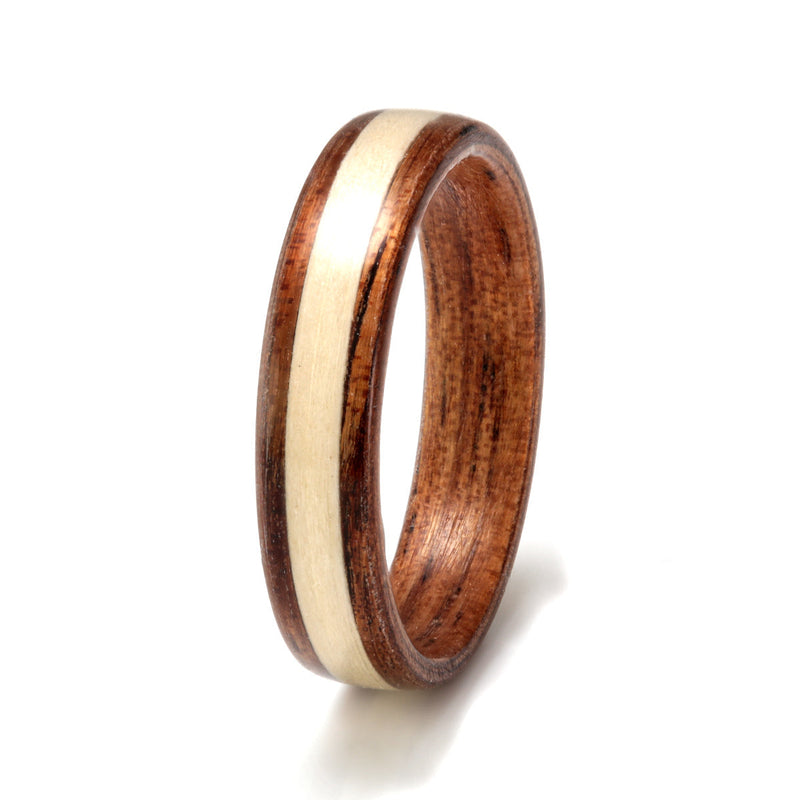 Tasmanian Blackwood with Horse Chestnut by Eco Wood Rings